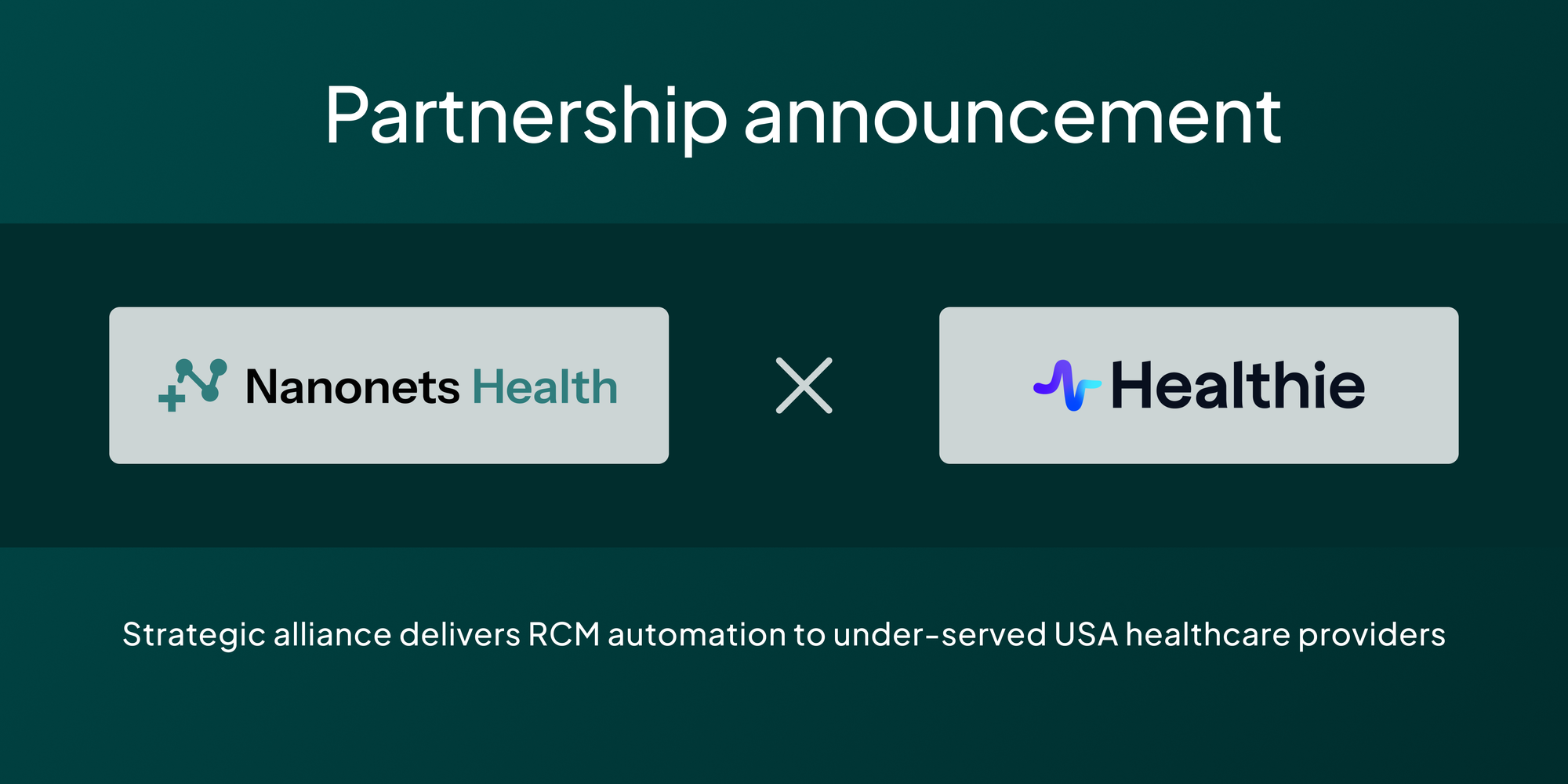 Nanonets Health & Healthie partner to revolutionize RCM workflows